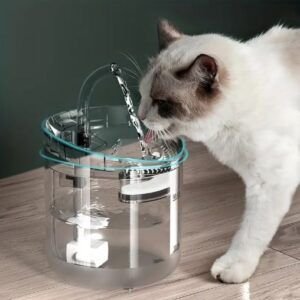 Fuente de agua con sensor para gatos