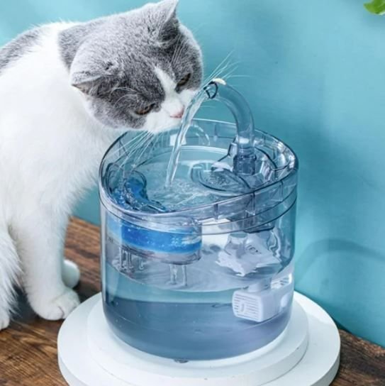 Fuente de agua con sensor para gatos - Imagen 3