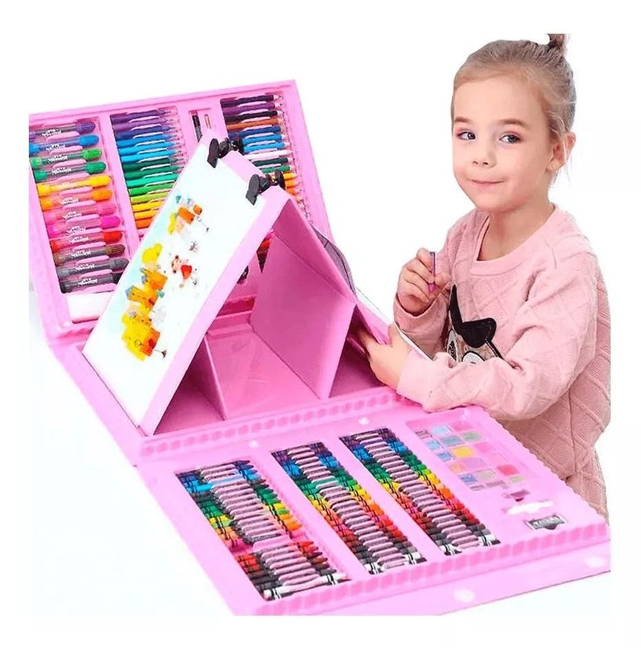 kit De Arte Para Niños 208 Piezas - Imagen 4