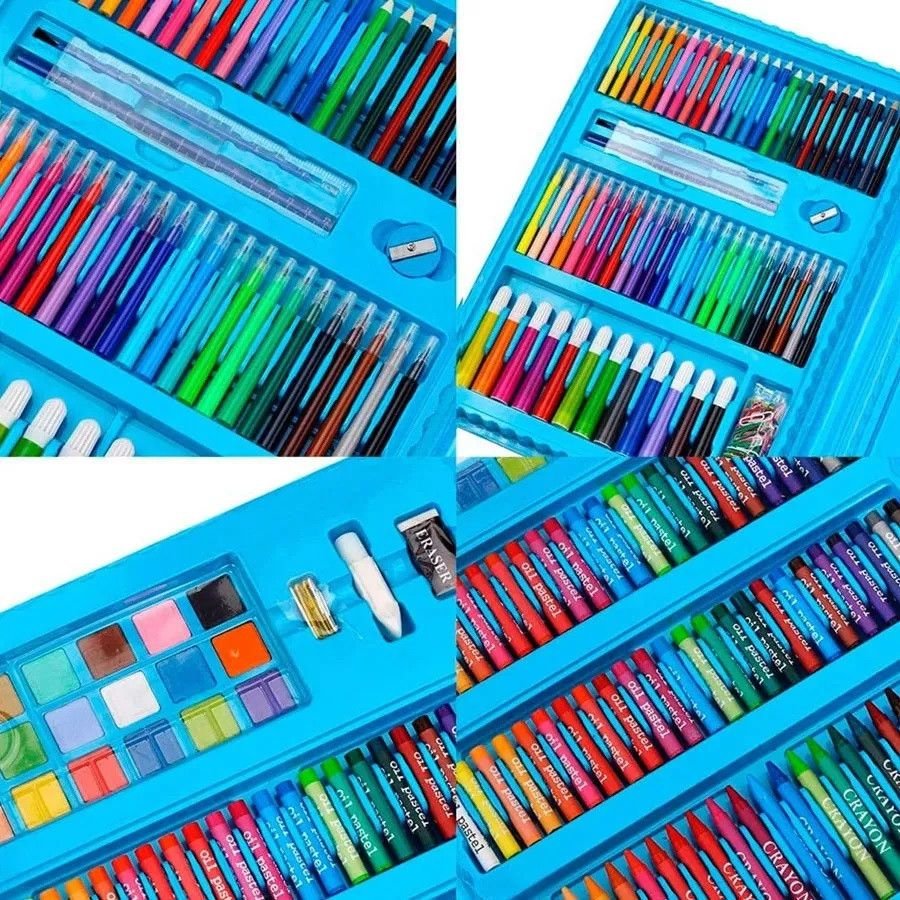 kit De Arte Para Niños 208 Piezas - Imagen 6