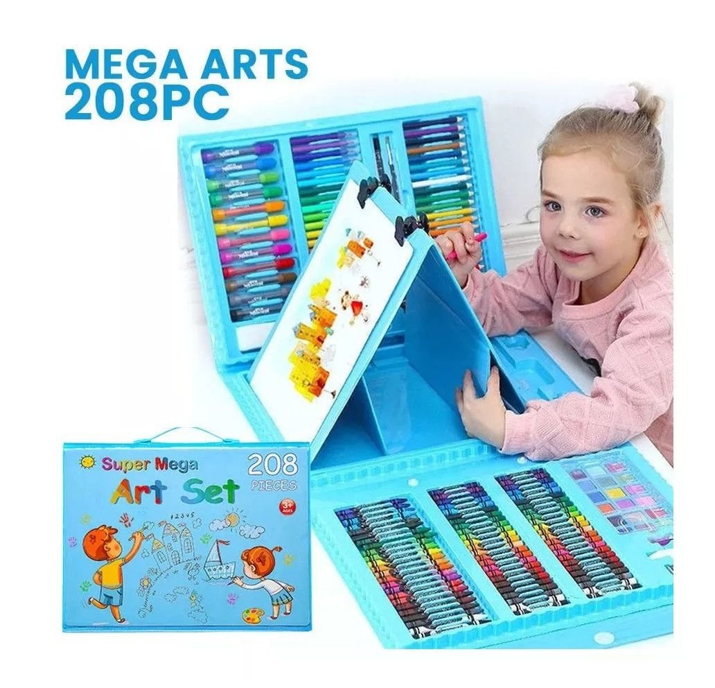 kit De Arte Para Niños 208 Piezas - Imagen 7