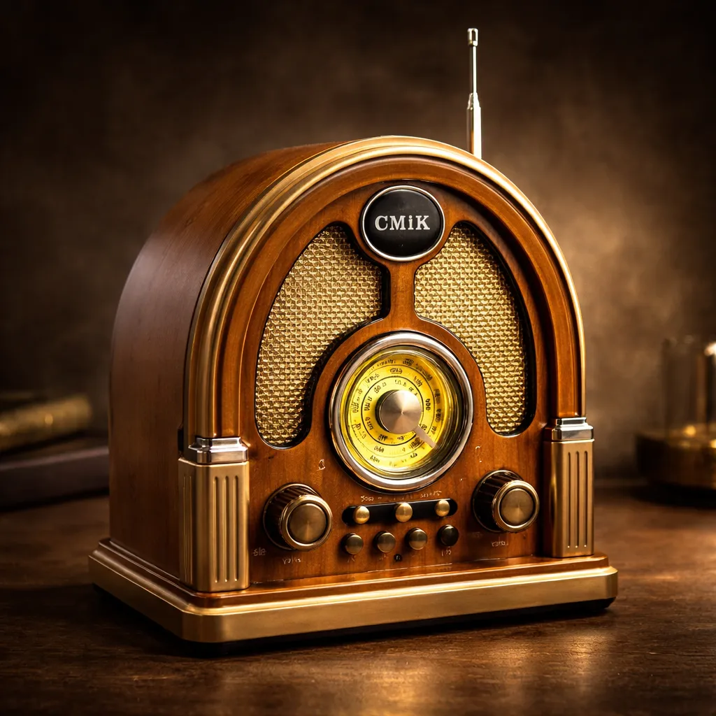 Radio Parlante Retro Vintage Recargable AM/FM/SW MP3 Bluetooth - Imagen 3