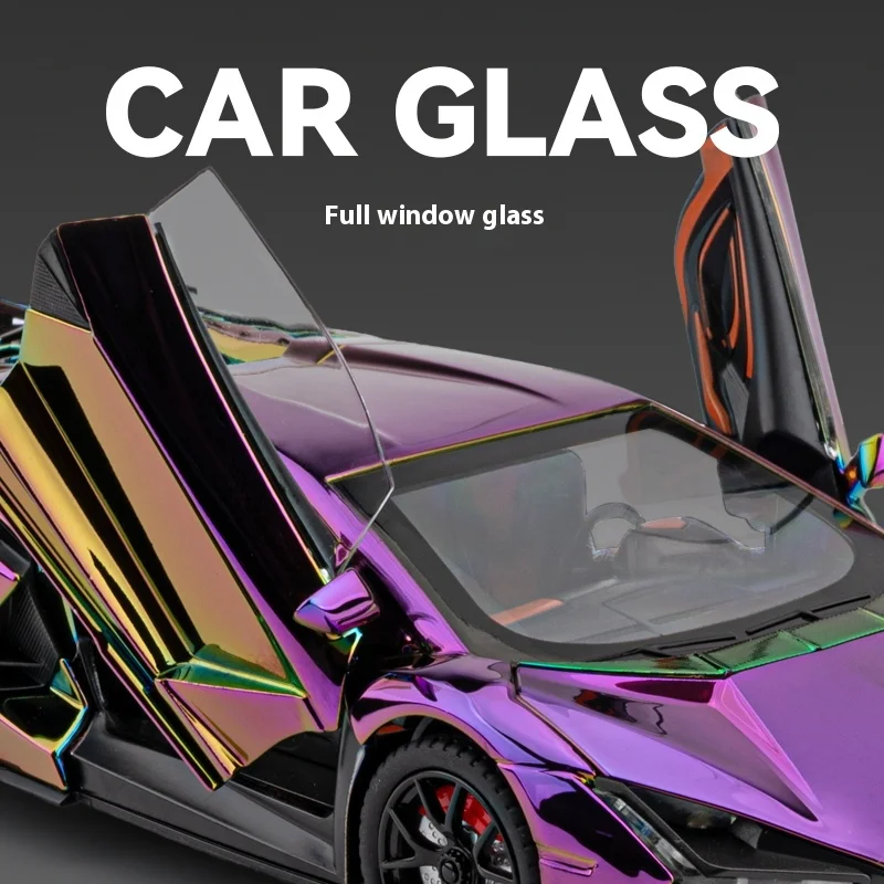 Lamborghini Revuelto versión chapada en aerosol Escala 1:24 - Imagen 3