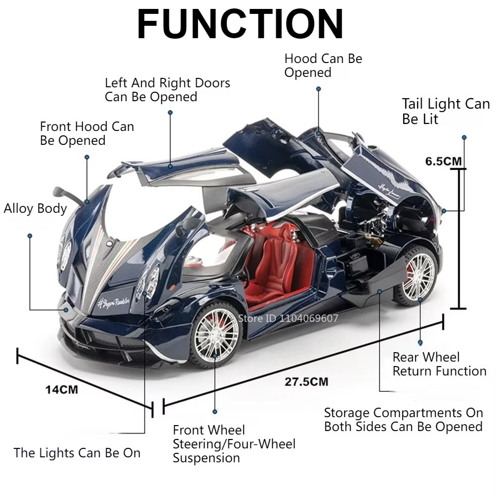 Pagani Huayra a Escala 1:18 - Imagen 2