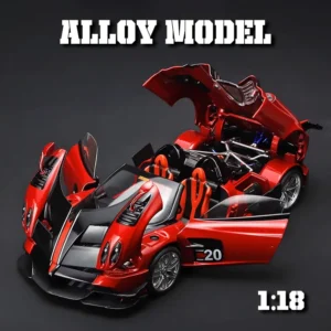 Modelo de coche deportivo de aleación genial 1:18