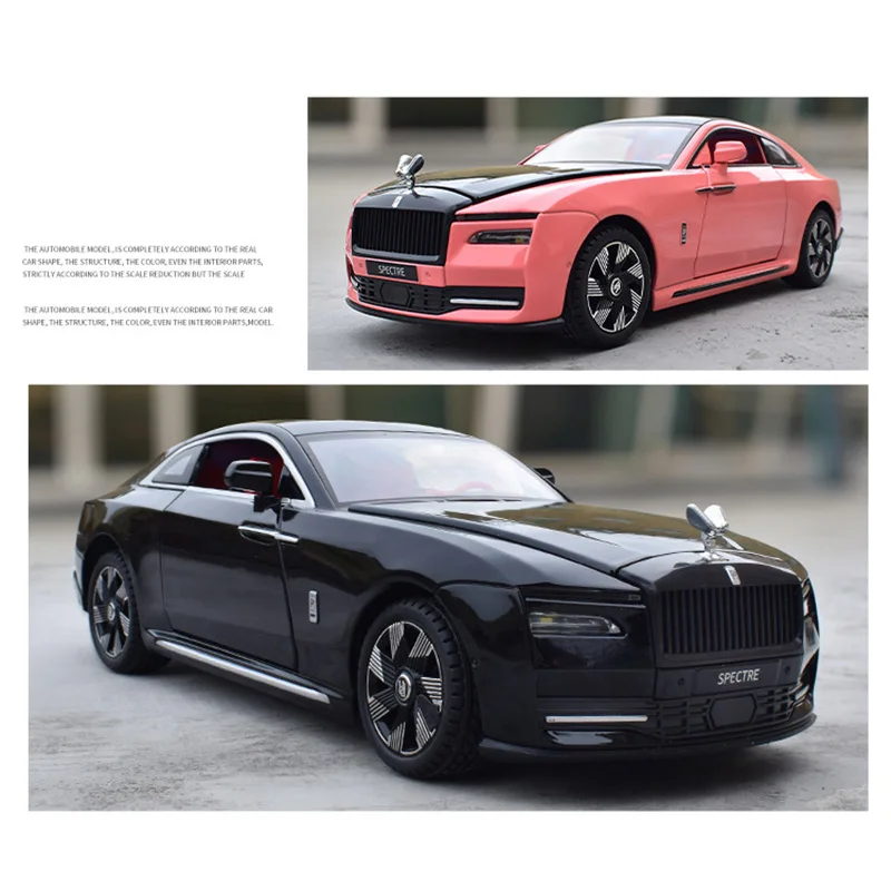 Vehículo modelo de aleación brillante Rolls-Royce Escala 1:24 - Imagen 3