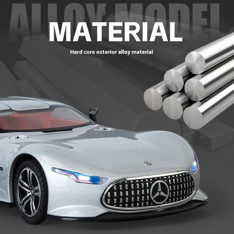 Coche modelo de aleación AMG 1: 24 11 Coche modelo de aleación AMG 1: 24 - Imagen 6