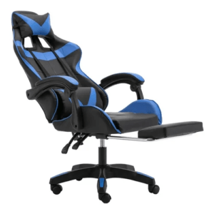 Aclick Tienda Online Colombia 14 Silla Gamer Con Reposapies Azul