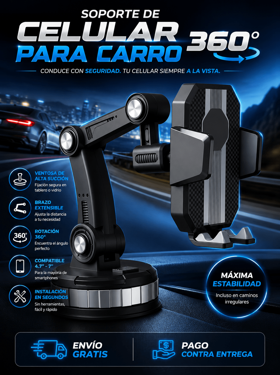 Soporte de Celular para Carro