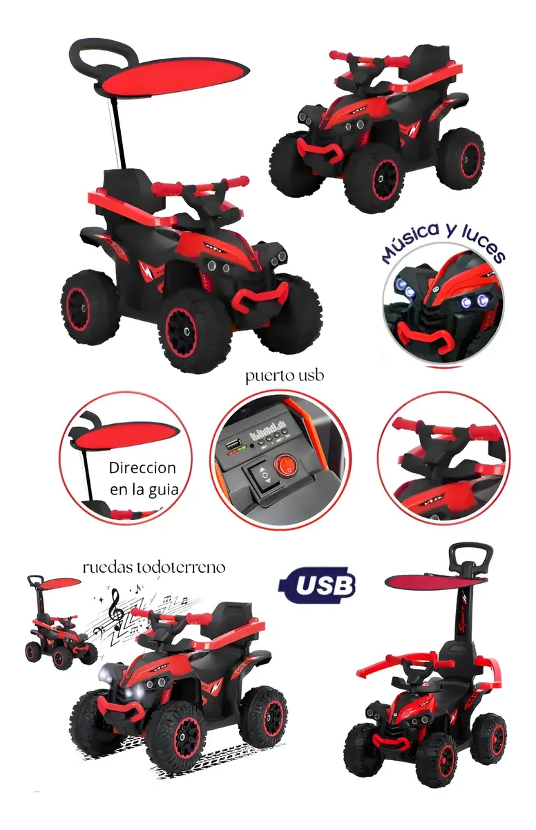 Carro Montable Ebaby con Bluetooth 1758 - Imagen 3