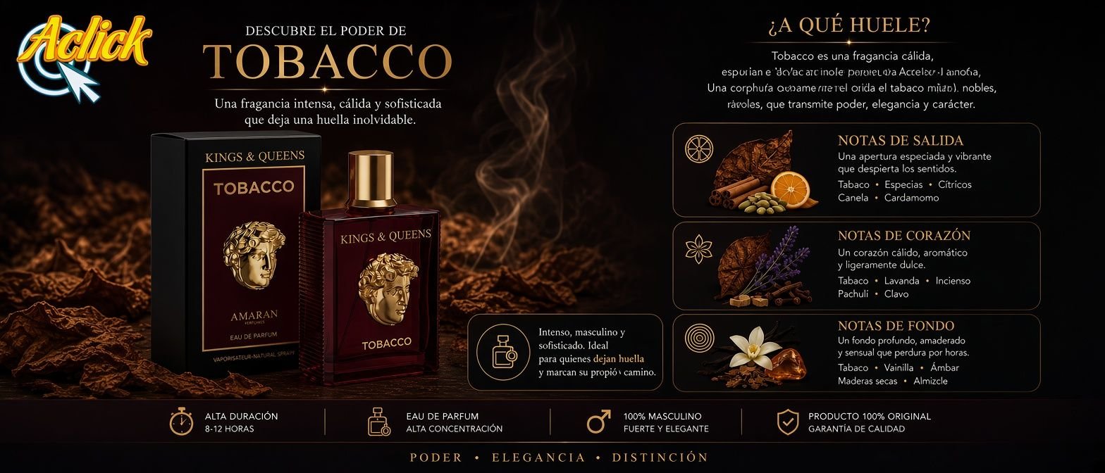 Kings Queens Tobacco Amaran Parfums 5