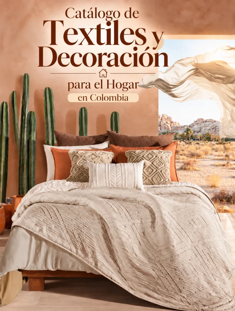 Catálogo bohemio de textiles y decoración